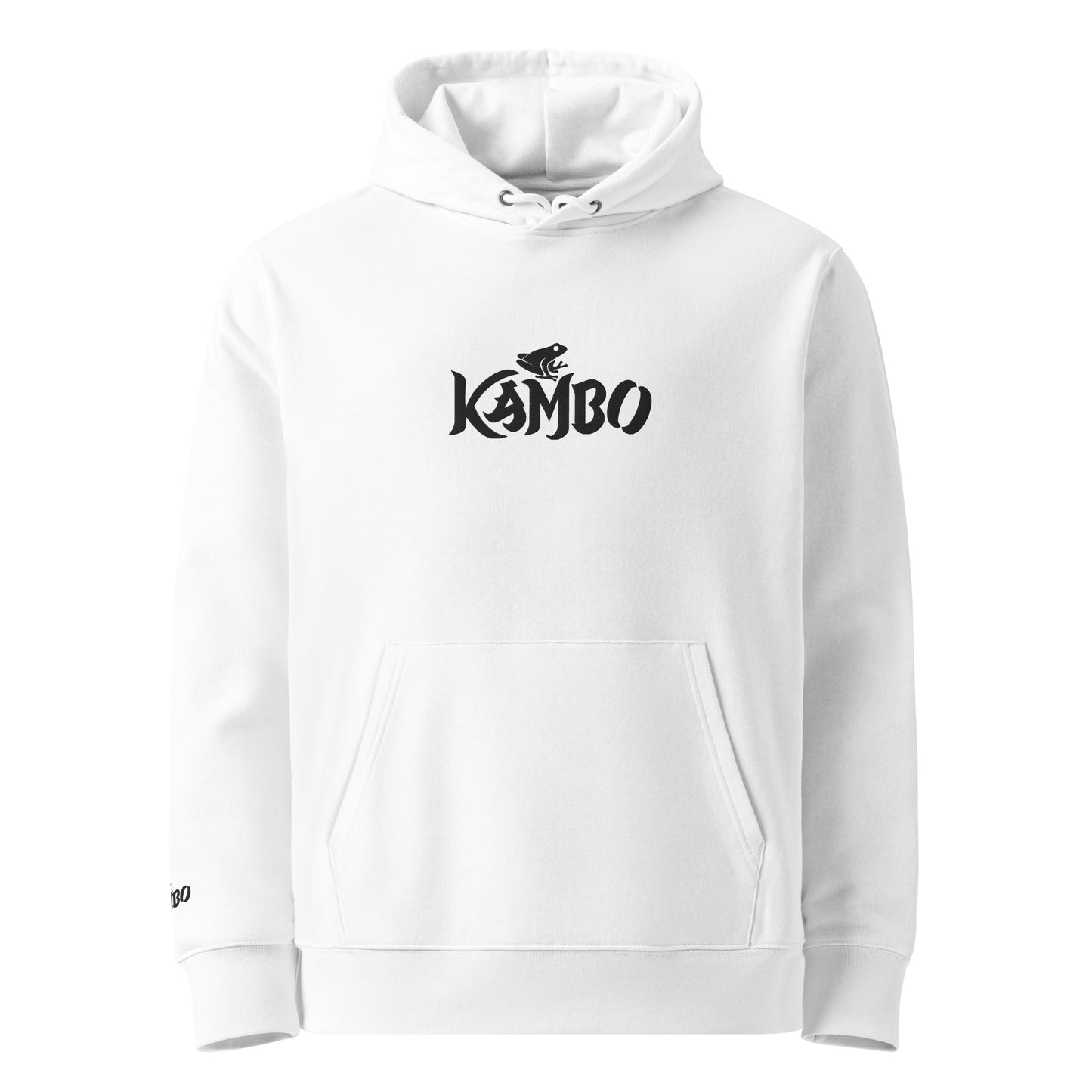 🌟Kambo Hoodie White - Premium Embroidered (UNISEX)